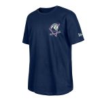 mens minnesota timberwolves new era navy glow-in-the-dark t-shirt – Genuine NBA Hats & Jerseys for Fans