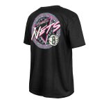 brooklyn nets new era black glow-in-the-dark t-shirt – Genuine NBA Hats & Jerseys for Fans