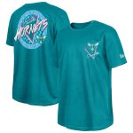 charlotte hornets new era teal glow-in-the-dark t-shirt – Genuine NBA Hats & Jerseys for Fans