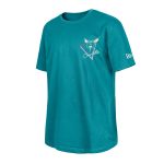 charlotte hornets new era teal glow-in-the-dark t-shirt – Genuine NBA Hats & Jerseys for Fans