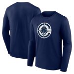 mens la clippers navy primary logo long sleeve t-shirt – Genuine NBA Hats & Jerseys for Fans