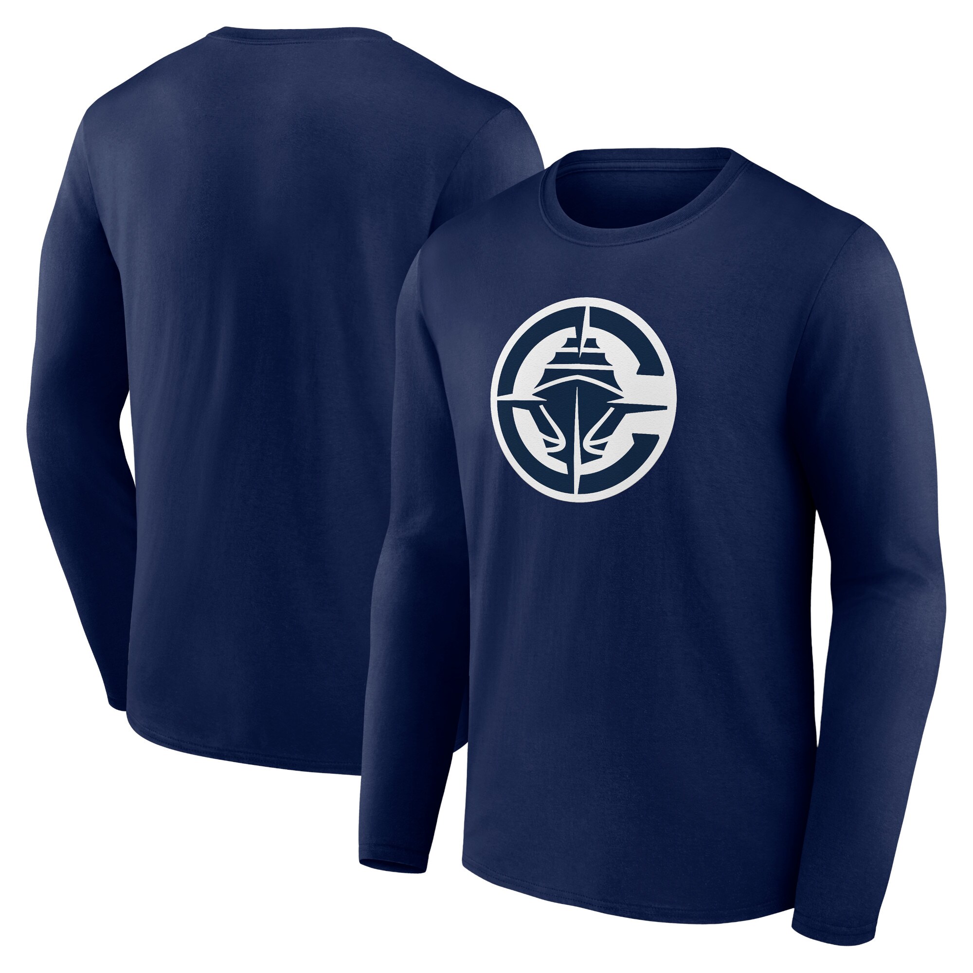 mens la clippers navy primary logo long sleeve t-shirt – Genuine NBA Hats & Jerseys for Fans
