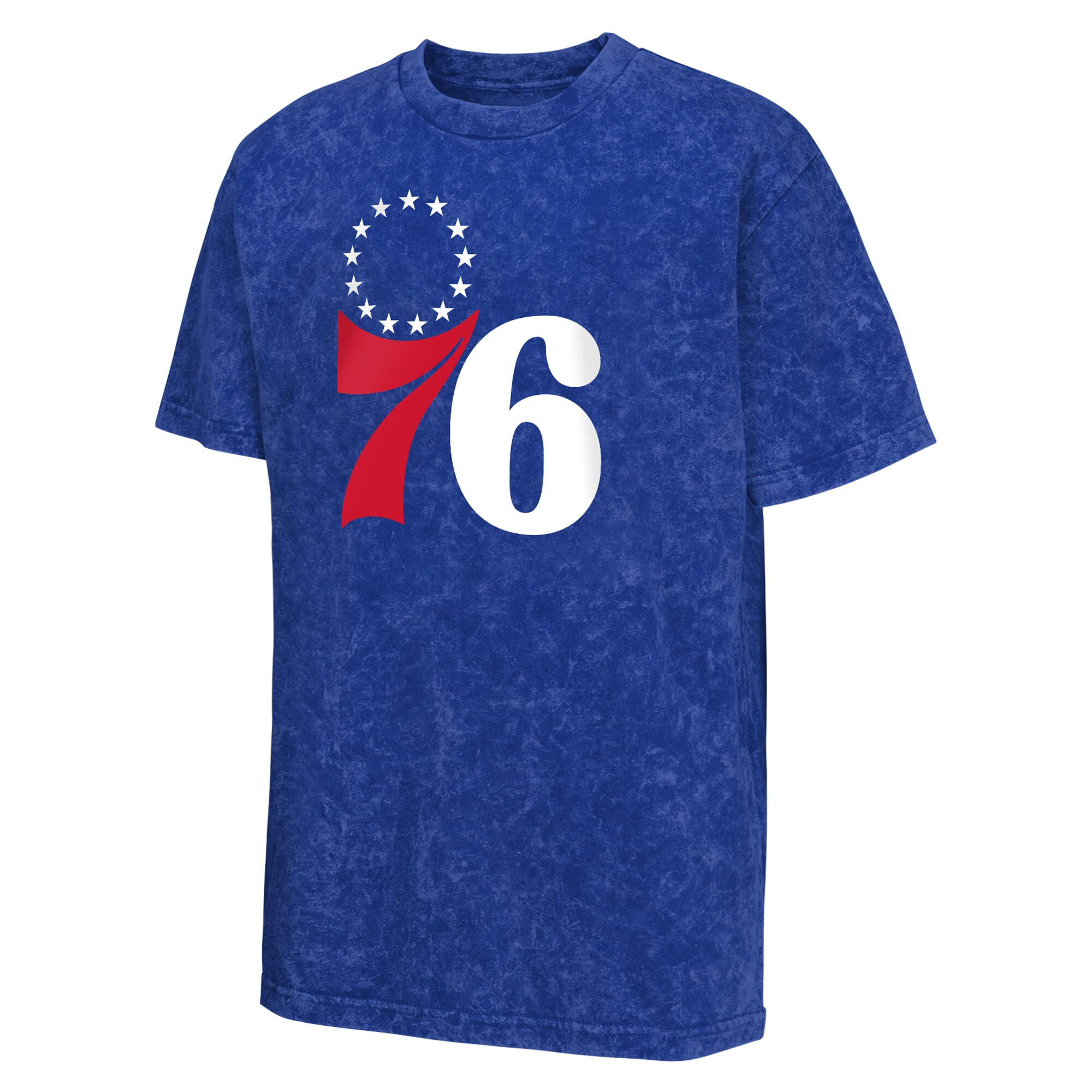 youth philadelphia 76ers royal rugged defense t-shirt – Genuine NBA Hats & Jerseys for Fans