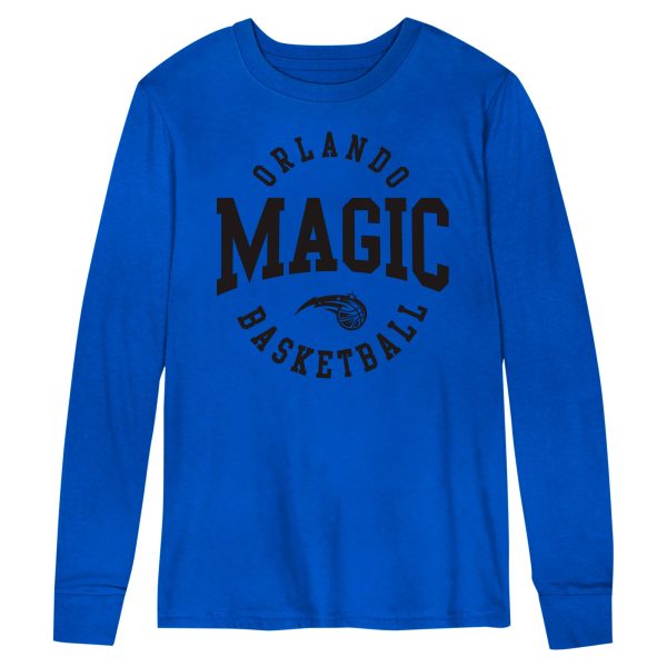 preschool orlando magic blue around the block long sleeve t-shirt – Genuine NBA Hats & Jerseys for Fans