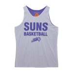 mens phoenix suns mitchell  ness purplewhite hardwood classics reversible mesh practice jersey – Genuine NBA Hats & Jerseys for Fans