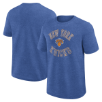 mens new york knicks heather blue success t-shirt – Genuine NBA Hats & Jerseys for Fans