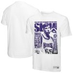 mens sacramento kings jason williams mitchell  ness white slam gradient t-shirt – Genuine NBA Hats & Jerseys for Fans