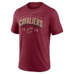 mens cleveland cavaliers wine backboard tri-blend t-shirt – Genuine NBA Hats & Jerseys for Fans