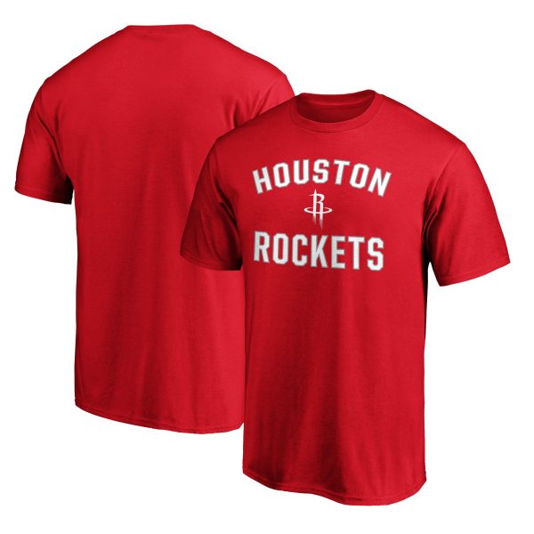 mens houston rockets red victory arch t-shirt – Genuine NBA Hats & Jerseys for Fans