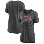 womens oklahoma city thunder gray selection tri-blend t-shirt – Genuine NBA Hats & Jerseys for Fans