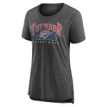 womens oklahoma city thunder gray selection tri-blend t-shirt – Genuine NBA Hats & Jerseys for Fans