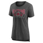 womens toronto raptors gray selection tri-blend t-shirt – Genuine NBA Hats & Jerseys for Fans