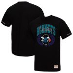mens charlotte hornets mitchell  ness black nba x michelob ultra rewind ii t-shirt – Genuine NBA Hats & Jerseys for Fans