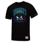 mens charlotte hornets mitchell  ness black nba x michelob ultra rewind ii t-shirt – Genuine NBA Hats & Jerseys for Fans
