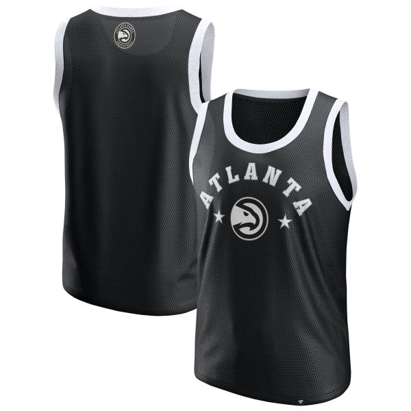 mens atlanta hawks fanatics black mesh tank top – Genuine NBA Hats & Jerseys for Fans
