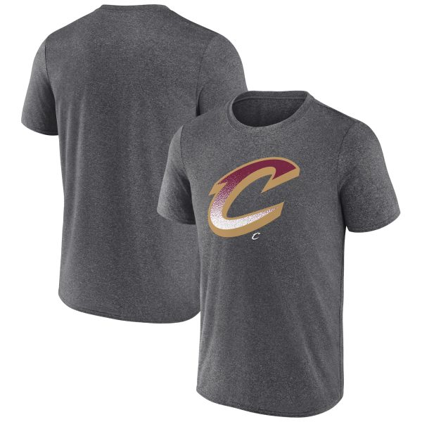 mens cleveland cavaliers fanatics heather charcoal iconic overtime t-shirt – Genuine NBA Hats & Jerseys for Fans