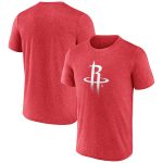 mens houston rockets fanatics heather red iconic overtime t-shirt – Genuine NBA Hats & Jerseys for Fans