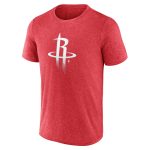 mens houston rockets fanatics heather red iconic overtime t-shirt – Genuine NBA Hats & Jerseys for Fans