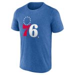 mens philadelphia 76ers fanatics heather royal iconic overtime t-shirt – Genuine NBA Hats & Jerseys for Fans