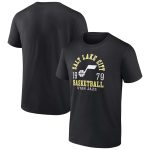 mens utah jazz fanatics black iconic the extras t-shirt – Genuine NBA Hats & Jerseys for Fans
