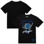 mens orlando magic mitchell  ness black worldwide collection tri-logo t-shirt – Genuine NBA Hats & Jerseys for Fans