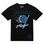 mens orlando magic mitchell  ness black worldwide collection tri-logo t-shirt – Genuine NBA Hats & Jerseys for Fans