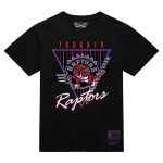 mens toronto raptors mitchell  ness black worldwide collection tri-logo t-shirt – Genuine NBA Hats & Jerseys for Fans