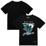 mens dallas mavericks mitchell  ness black worldwide collection tri-logo t-shirt – Genuine NBA Hats & Jerseys for Fans