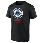 mens la clippers black 2025 nba playoffs alley oop t-shirt – Genuine NBA Hats & Jerseys for Fans