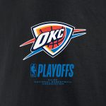 mens oklahoma city thunder black 2025 nba playoffs alley oop t-shirt – Genuine NBA Hats & Jerseys for Fans