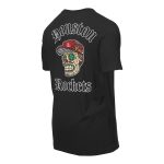 mens houston rockets new era black sugar skulls t-shirt – Genuine NBA Hats & Jerseys for Fans