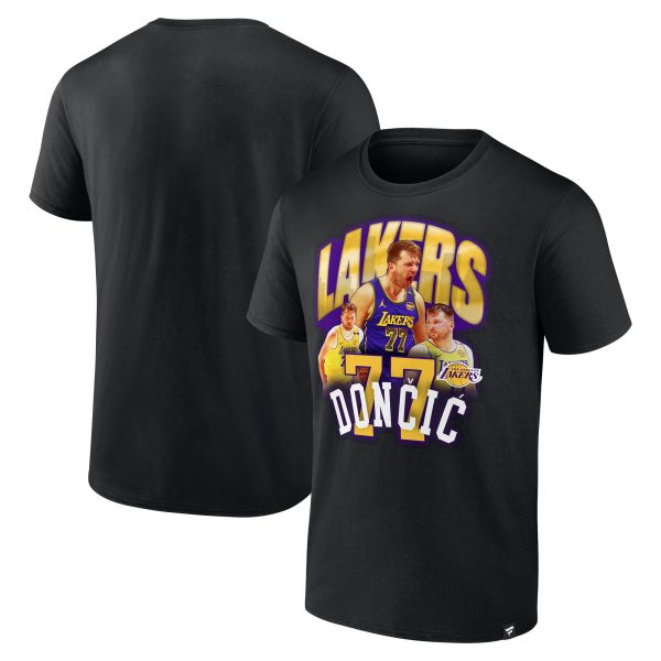 mens los angeles lakers luka dončić fanatics black notorious 4.0 t-shirt – Genuine NBA Hats & Jerseys for Fans