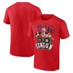 mens houston rockets alperen sengun fanatics red notorious 4.0 t-shirt – Genuine NBA Hats & Jerseys for Fans
