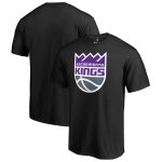 mens sacramento kings black primary logo t-shirt – Genuine NBA Hats & Jerseys for Fans