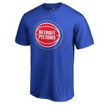 mens detroit pistons royal primary logo 2 t-shirt – Genuine NBA Hats & Jerseys for Fans