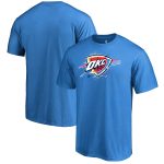 mens oklahoma city thunder blue splatter logo t-shirt – Genuine NBA Hats & Jerseys for Fans