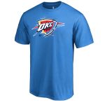 mens oklahoma city thunder blue splatter logo t-shirt – Genuine NBA Hats & Jerseys for Fans