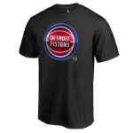 mens detroit pistons black midnight mascot t-shirt – Genuine NBA Hats & Jerseys for Fans