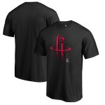 mens houston rockets black midnight mascot t-shirt – Genuine NBA Hats & Jerseys for Fans