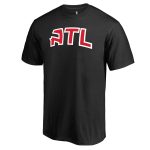mens atlanta hawks black alternate logo t-shirt – Genuine NBA Hats & Jerseys for Fans