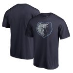 mens memphis grizzlies navy static logo t-shirt – Genuine NBA Hats & Jerseys for Fans