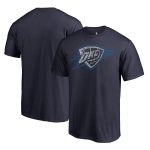 mens oklahoma city thunder navy static logo t-shirt – Genuine NBA Hats & Jerseys for Fans
