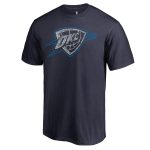 mens oklahoma city thunder navy static logo t-shirt – Genuine NBA Hats & Jerseys for Fans
