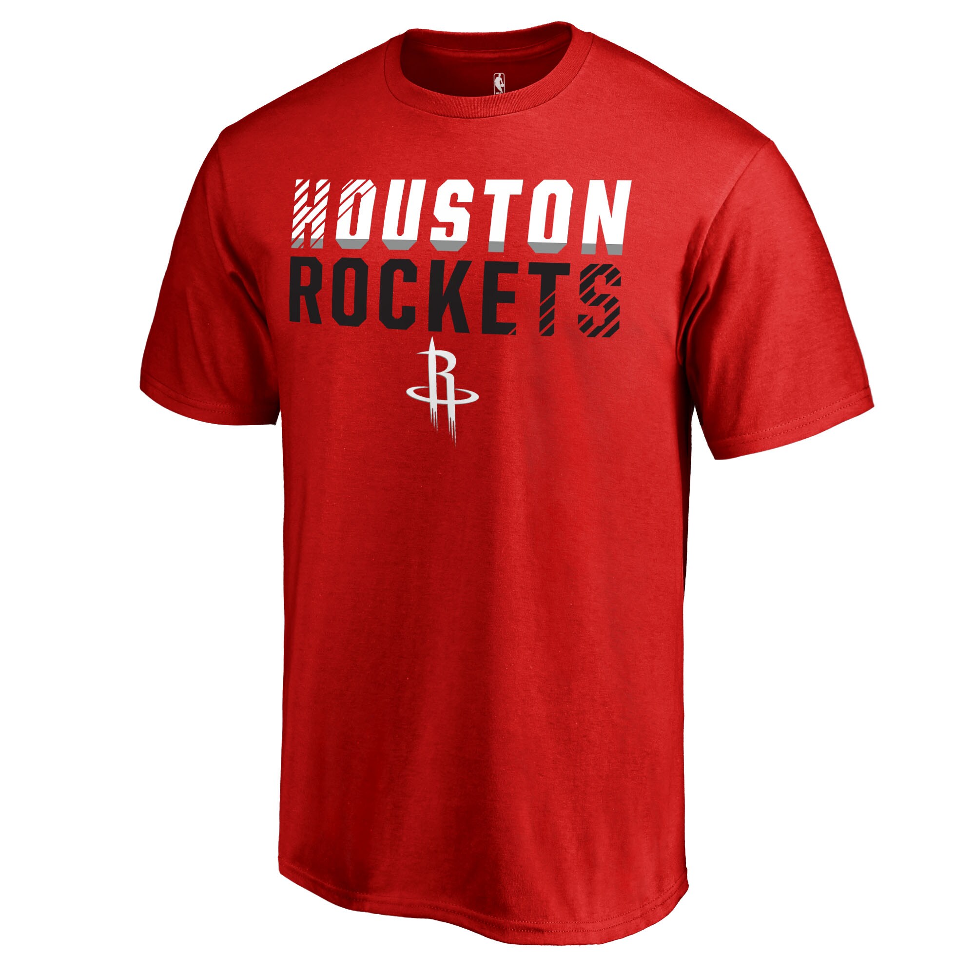 mens houston rockets red fade out t-shirt – Genuine NBA Hats & Jerseys for Fans