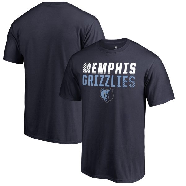 mens memphis grizzlies navy fade out t-shirt – Genuine NBA Hats & Jerseys for Fans