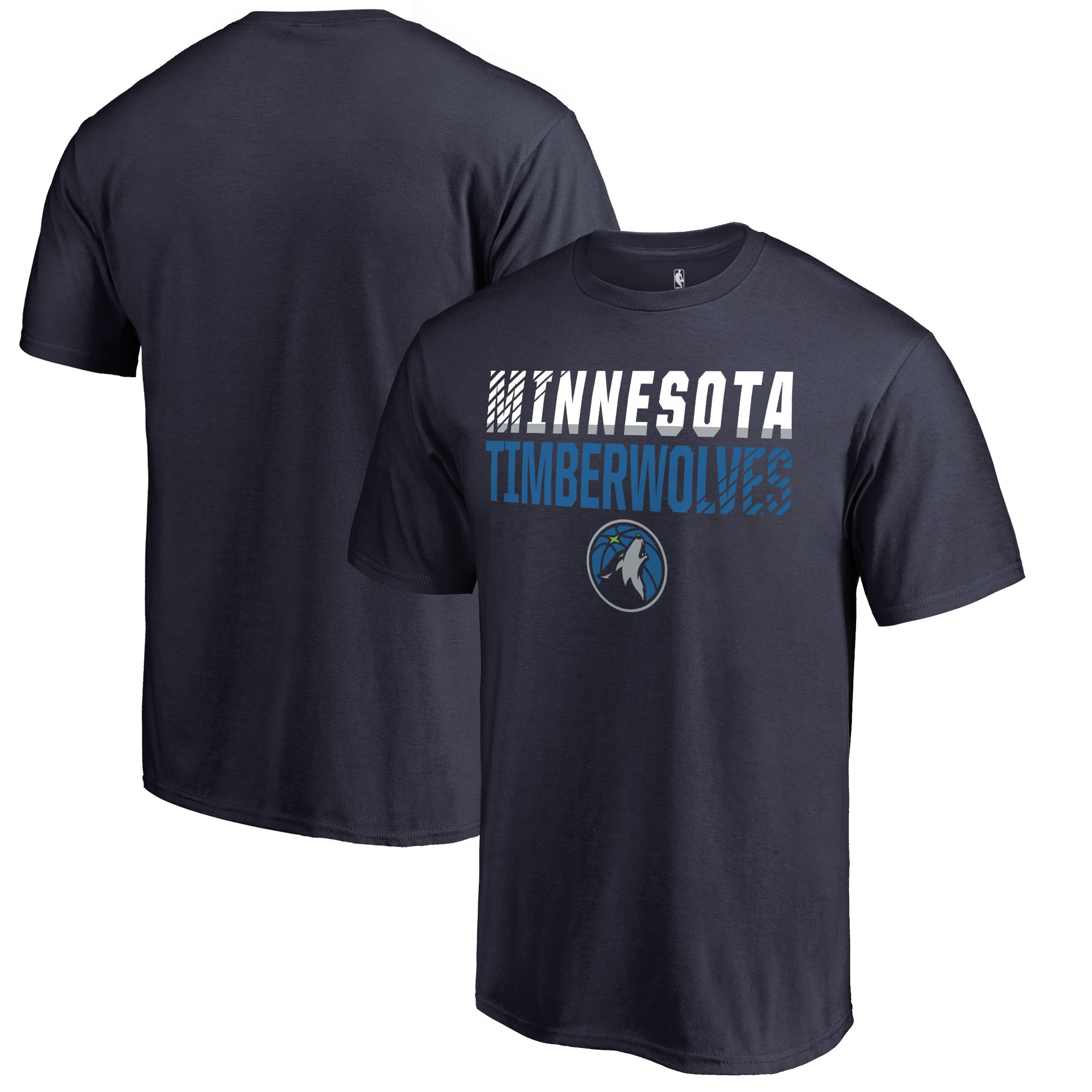 mens minnesota timberwolves navy fade out t-shirt – Genuine NBA Hats & Jerseys for Fans