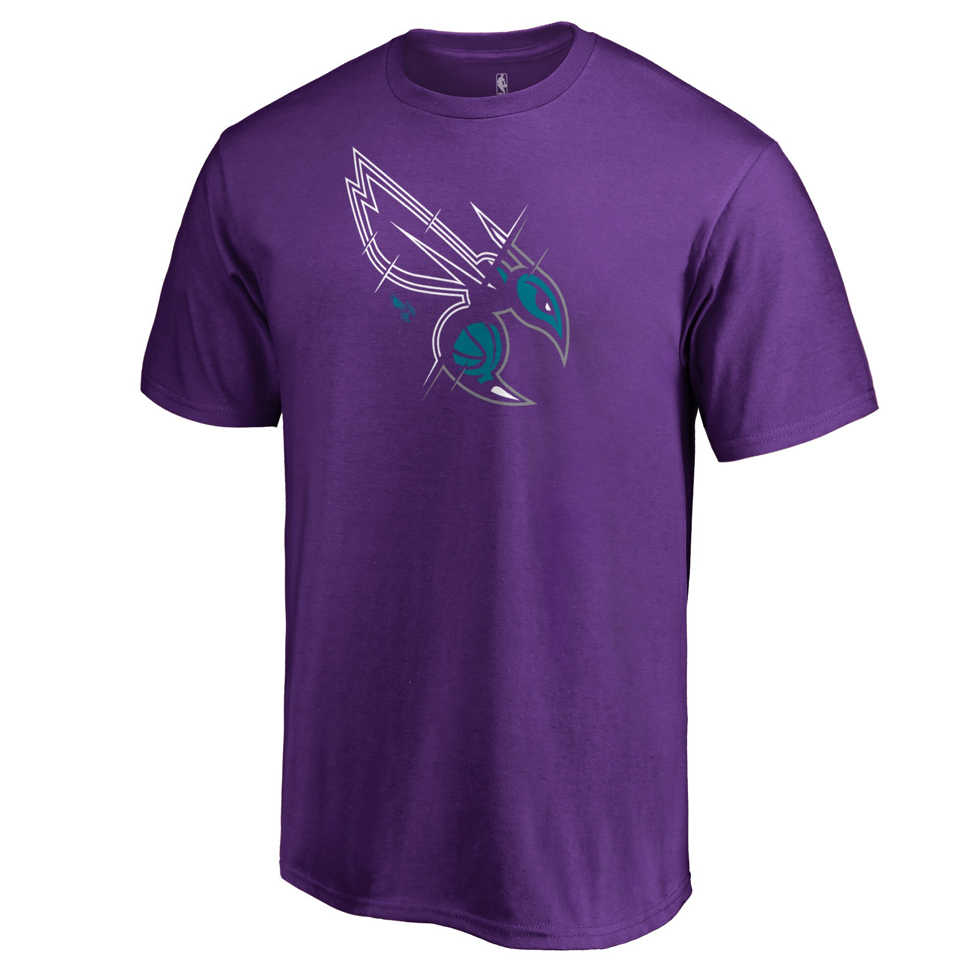 mens charlotte hornets purple x-ray t-shirt – Genuine NBA Hats & Jerseys for Fans