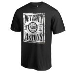 mens detroit pistons black court vision t-shirt – Genuine NBA Hats & Jerseys for Fans