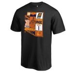 mens phoenix suns devin booker black player state t-shirt – Genuine NBA Hats & Jerseys for Fans