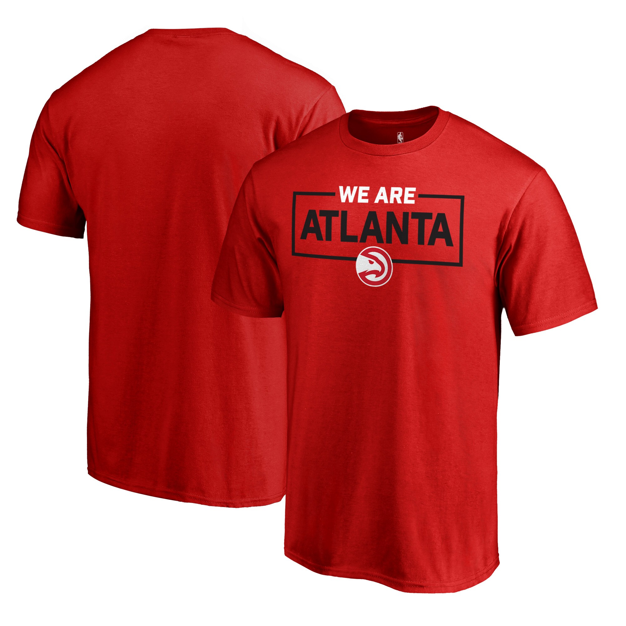 mens atlanta hawks red we are iconic collection t-shirt – Genuine NBA Hats & Jerseys for Fans
